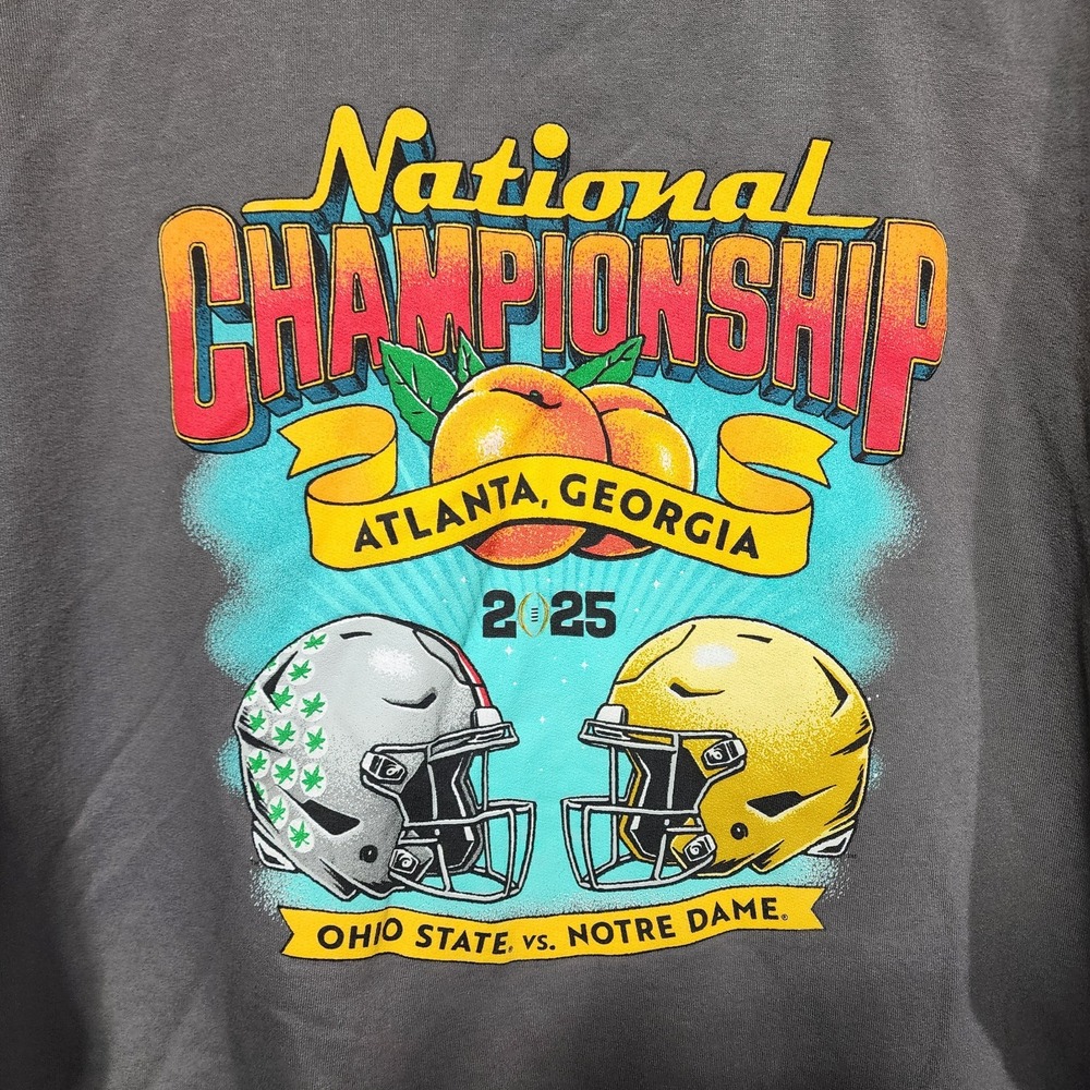 Ohio State Vs Notre‎ Dame National Championship 2025 Mens Sweatshirt 2XL